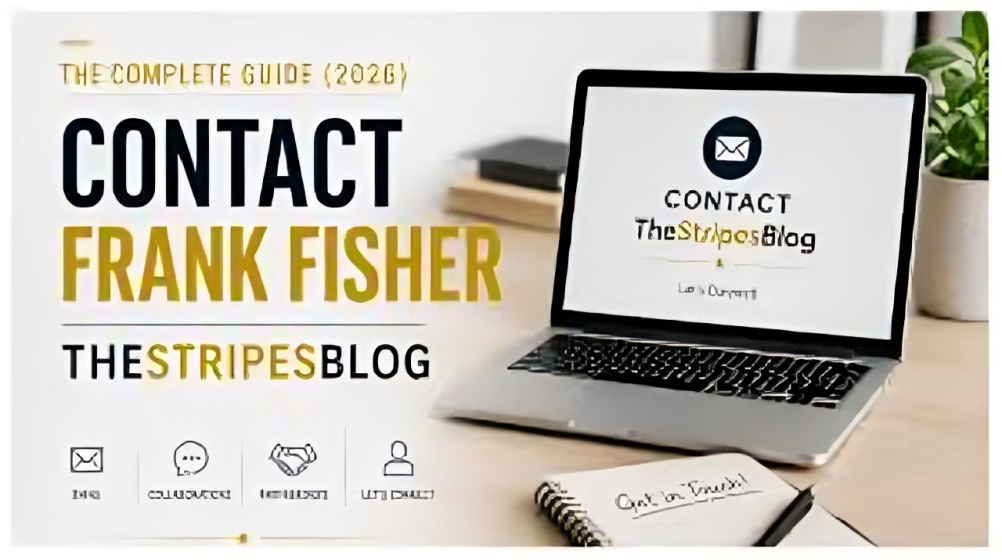 Contact Fisher TheStripesBlog